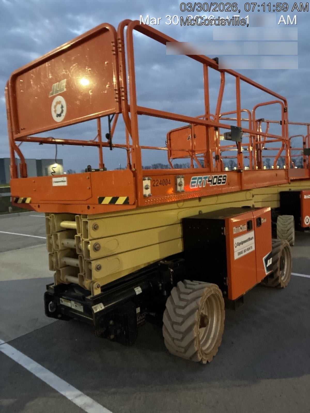 2022 JLG ERT4069