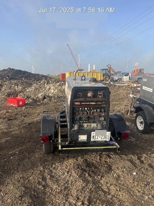 Lincoln Electric Vantage 322 Lincoln Vantage 322 Welder Ready Pak 3 - Vantage 322, Trailer