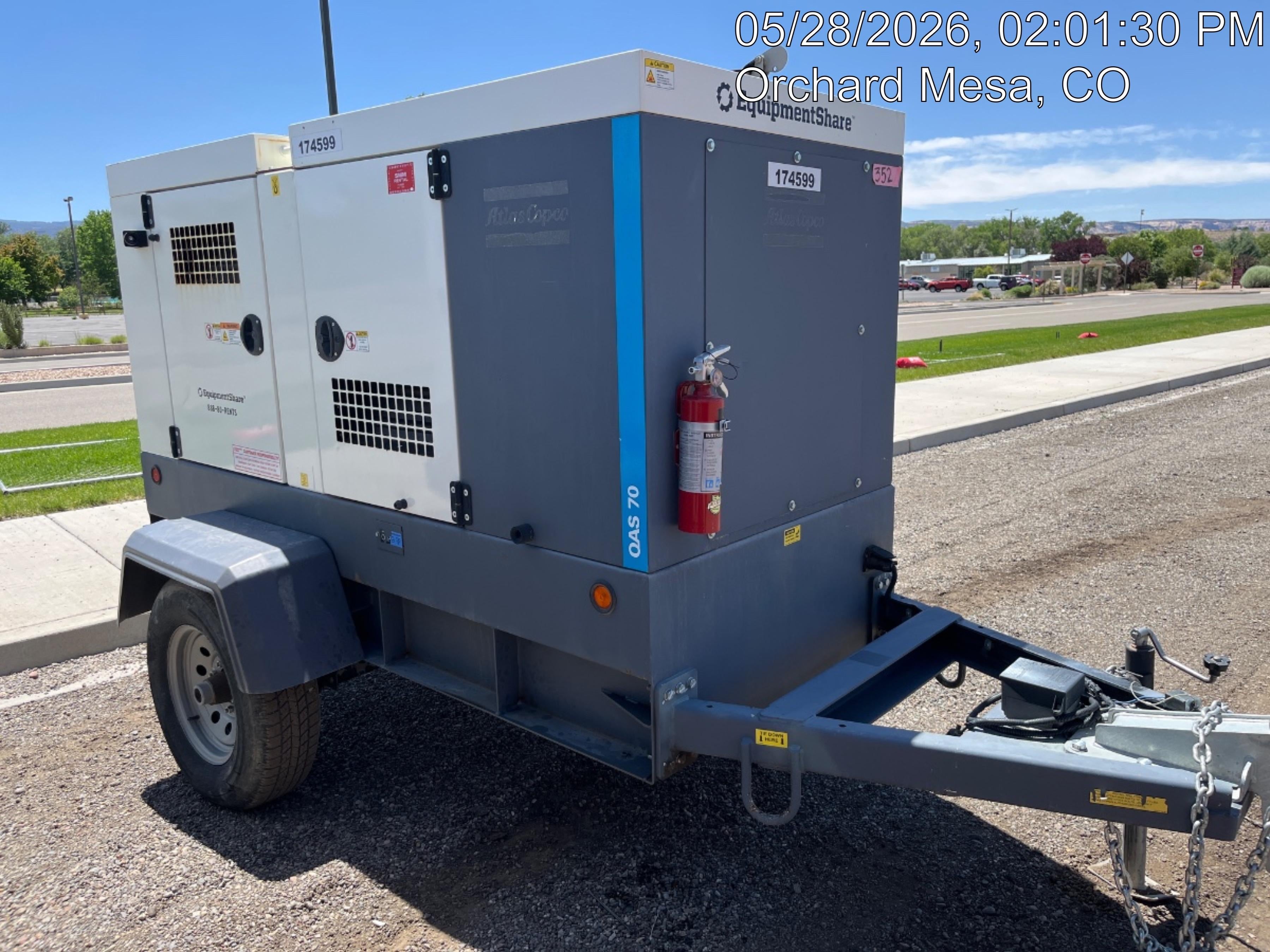 2021 ATLAS COPCO QAS 70