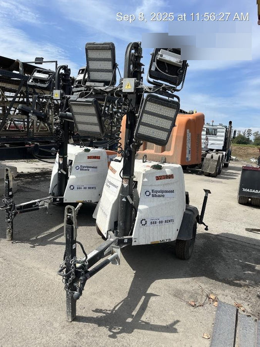 2023 Generac MLT2 Diesel, Flex Switch 120V Input, Powerzone Controller, (4) 320W LED Lights, 4kW Generator, 39.9 Gal Fuel Tank, 2" Ball, T3