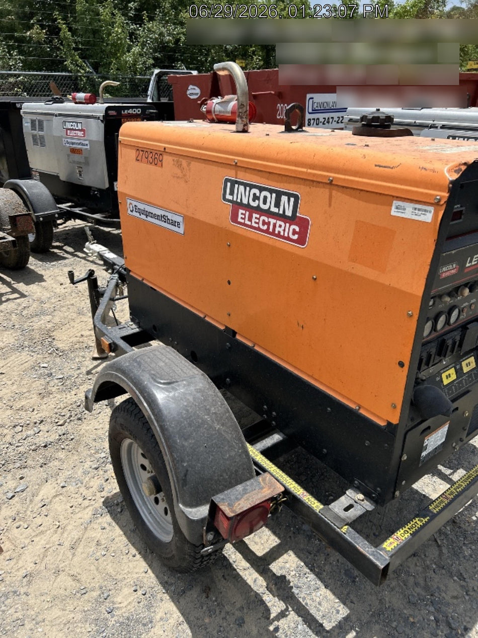 2022 Lincoln Electric LE400 Kubota V1505, Trlr, Cable Rack, Light Kit, ES Decals, T3