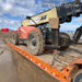 2019 JLG 1255 JLG 1255 T4F w/Full Cab, HVAC, Solid Tires, Work Lights/Beacon, 60" Carriage/Forks