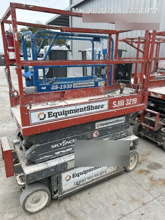 2019 Skyjack SJIII-3219 Standard Options