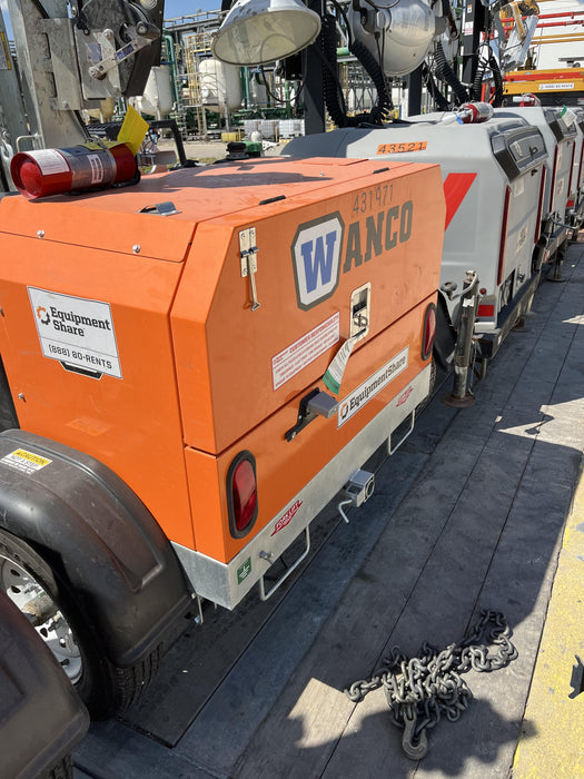 2024 Wanco WLTT-4MM4K Diesel, Deep Sea Controller, Shore Power Plug, Auto Start, (4) 350W LED Floodlights, 4kW Generator, 60 Gal Fuel Tank, 2" Ball, T3