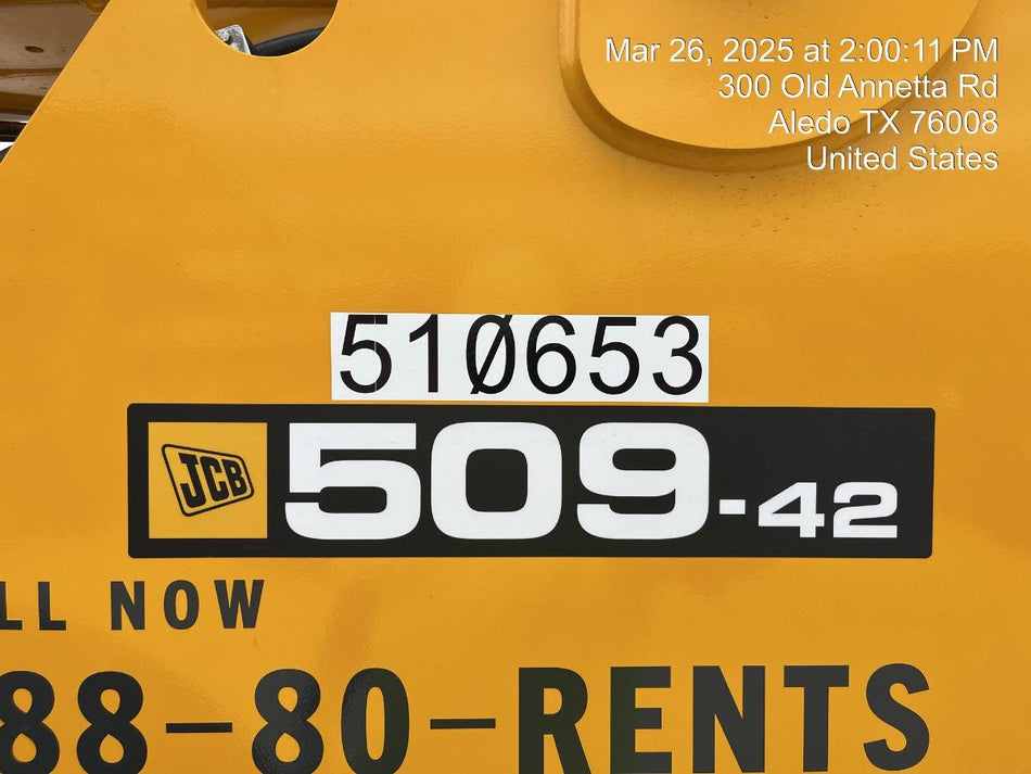 2025 JCB 509-42