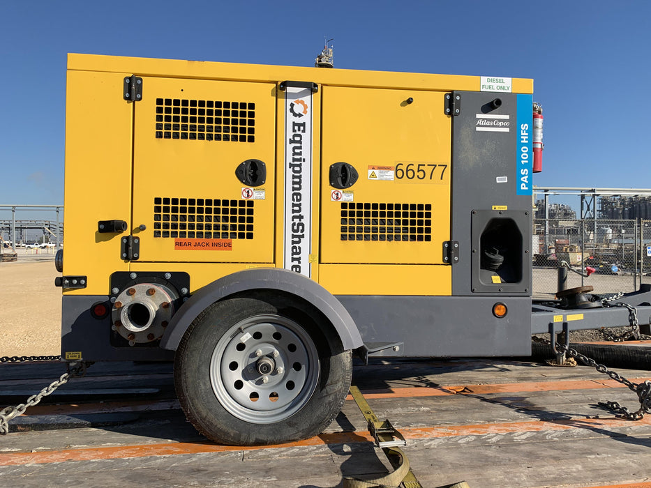 2020 ATLAS COPCO PAS 100 HF CS Enclosed