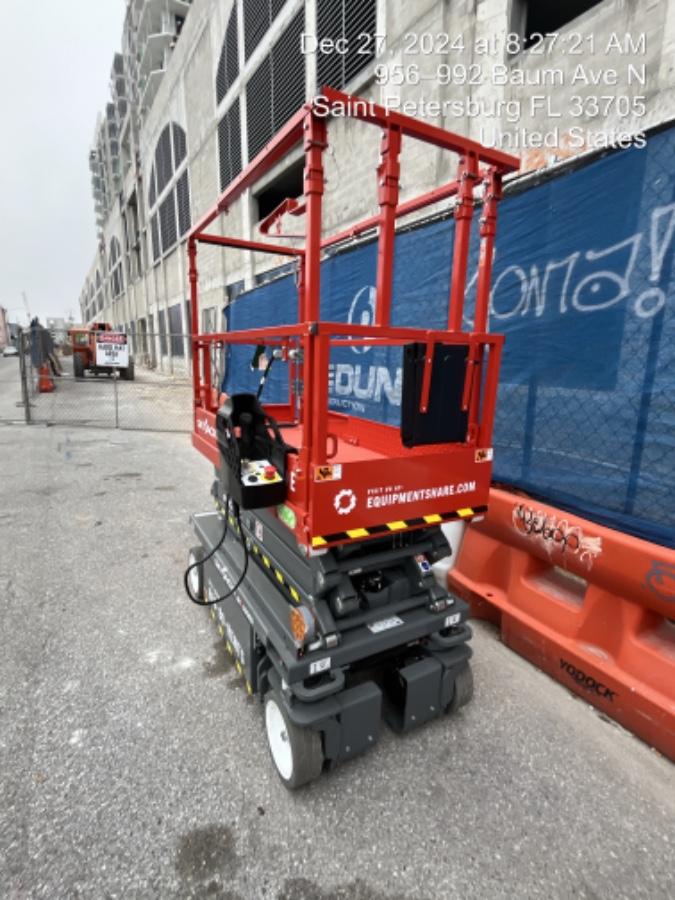 2024 Skyjack SJ3219 Electric Drive, Sld NM Tires, DBcns, RFRails, Power to Platform, T3 + Access Control