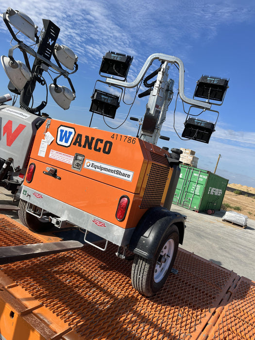 2024 Wanco WLTT-4MM4K Diesel, Deep Sea Controller, Shore Power Plug, Auto Start, (4) 350W LED Floodlights, 4kW Generator, 60 Gal Fuel Tank, 2" Ball, T3