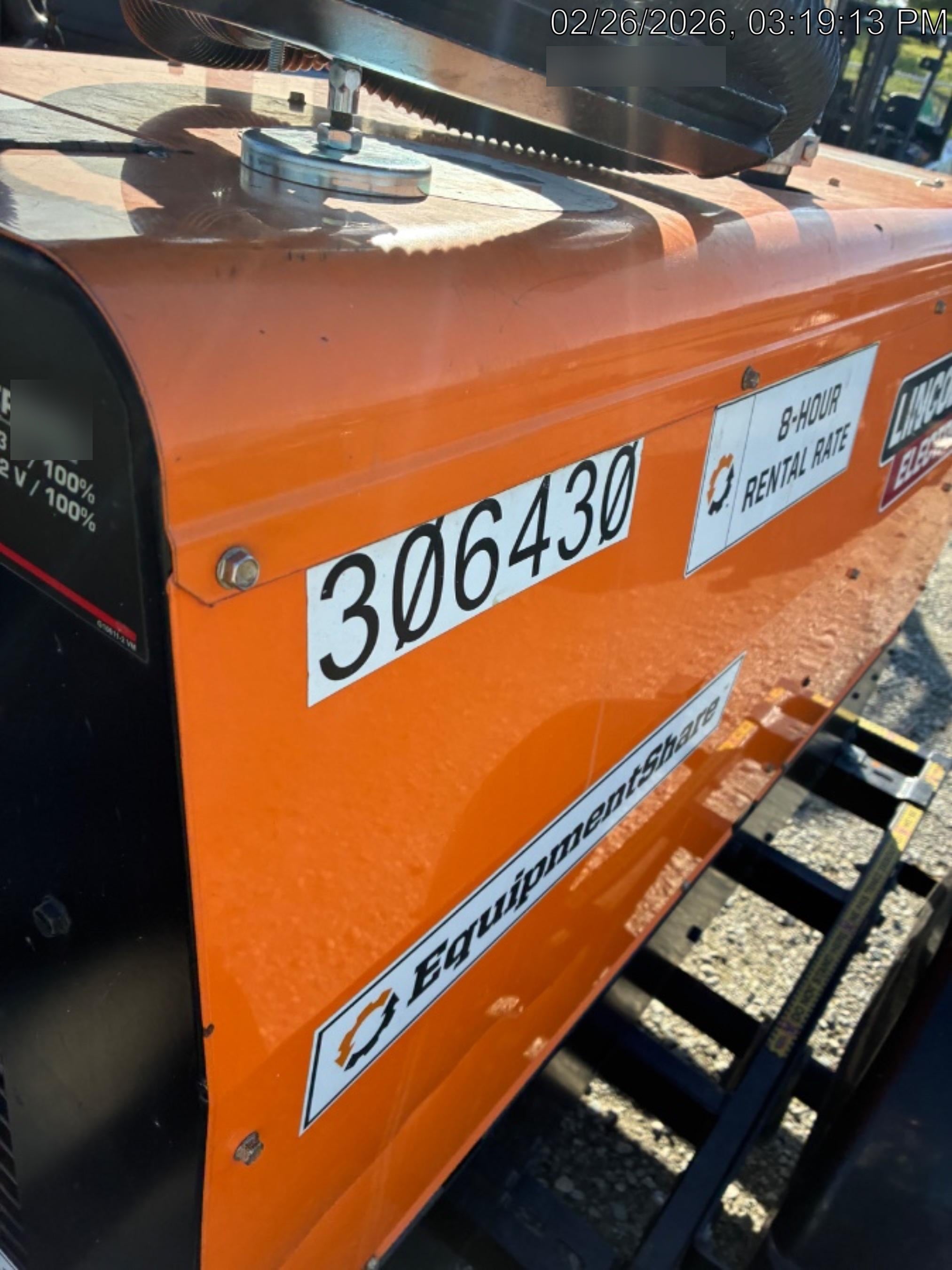 2023 Lincoln Electric LE400 Kubota V1505, Trlr, Cable Rack, Light Kit, ES Decals, T3