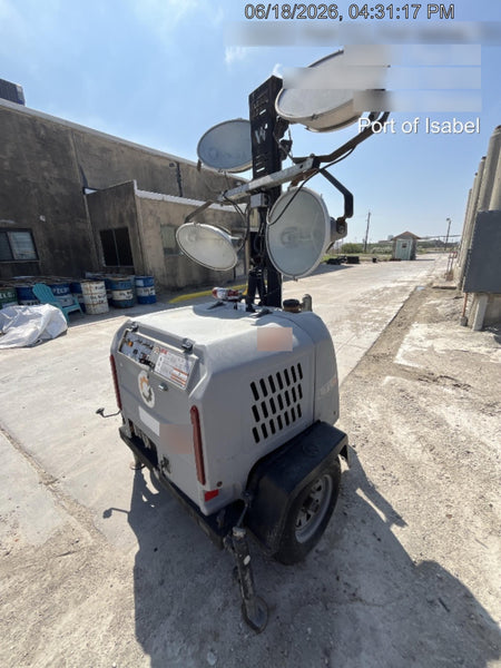 Wacker Neuson LTV6K-MH Power mast, 1100W MH, Fuel Sensors, Wiring Harness