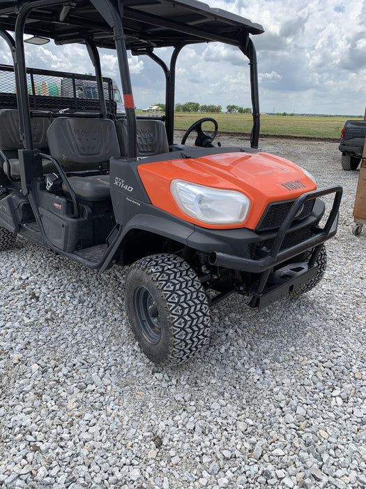 Kubota RTV-X1140W-H Canopy, 4-Seater, Diesel, Windshield Acrylic Clear, LED Strobe, Backup Alarm