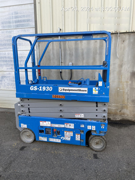 2020 Genie GS-1930 Standard Machine, 800W Inverter