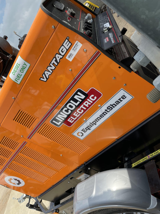 2022 Lincoln Electric Vantage 549X Crosslink Technology, Trailer Mounted, ES Decals, T3