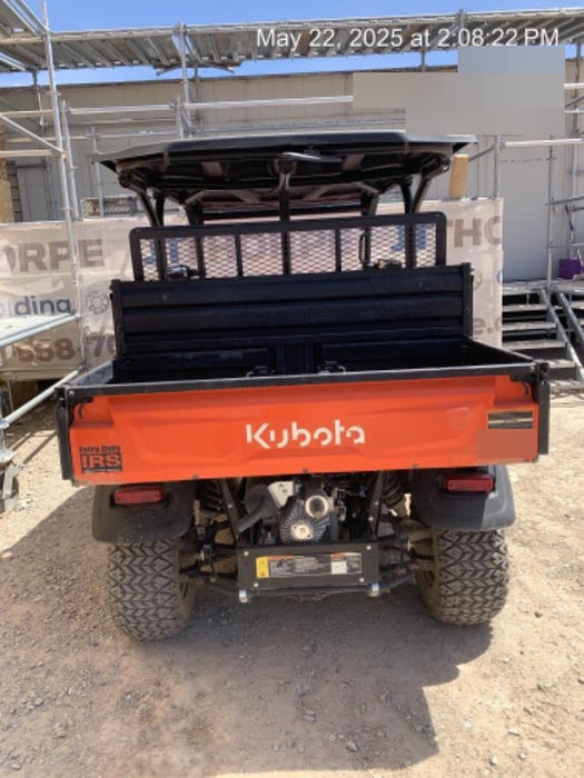 2022 Kubota RTV-X1140W-H Plastic Canopy, Windshield Acrylic Clear, LED Strobe Light, Wire Harness Kit, Back up Alarm