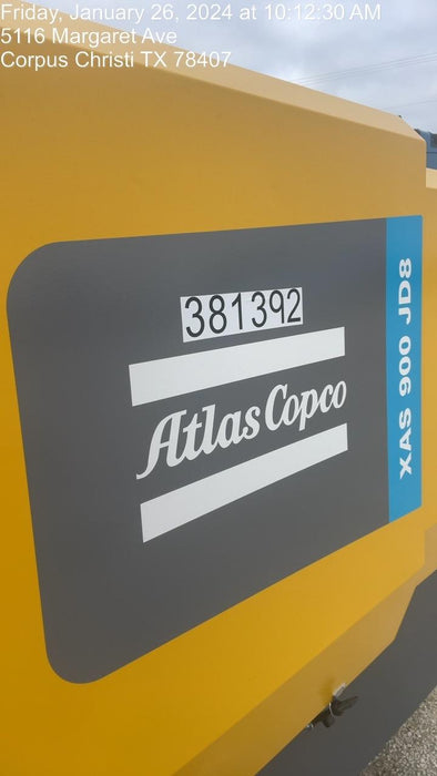2024 ATLAS COPCO XAS 900