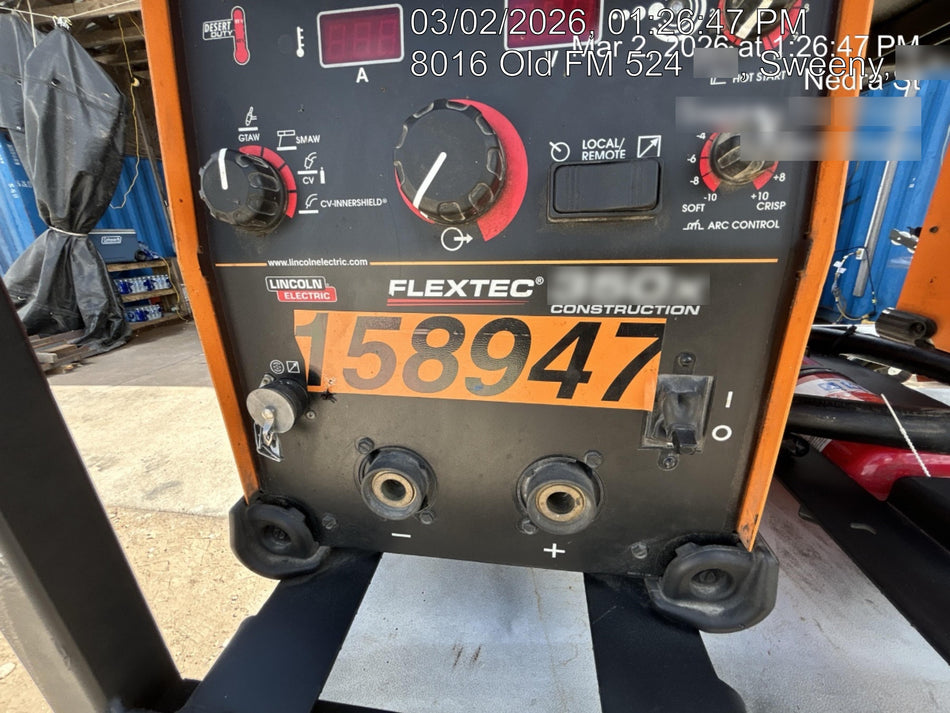 2021 LINCOLN ELECTRIC FLEXTEC 350X