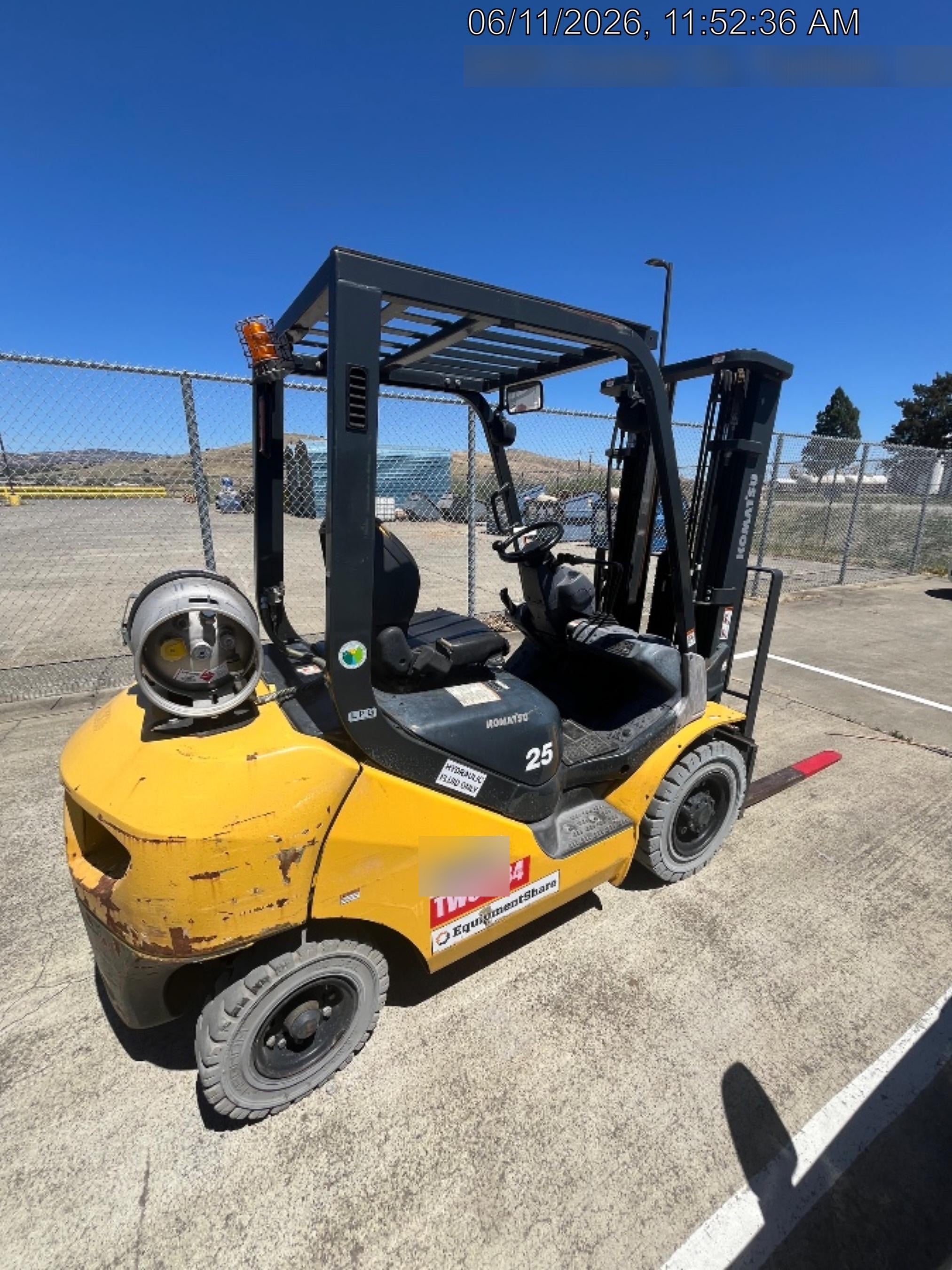 2019 KOMATSU FG25T-16
