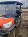 2022 Kubota RTV-X1140W-H Plastic Canopy, Windshield Acrylic Clear, LED Strobe Light, Wire Harness Kit, Back up Alarm