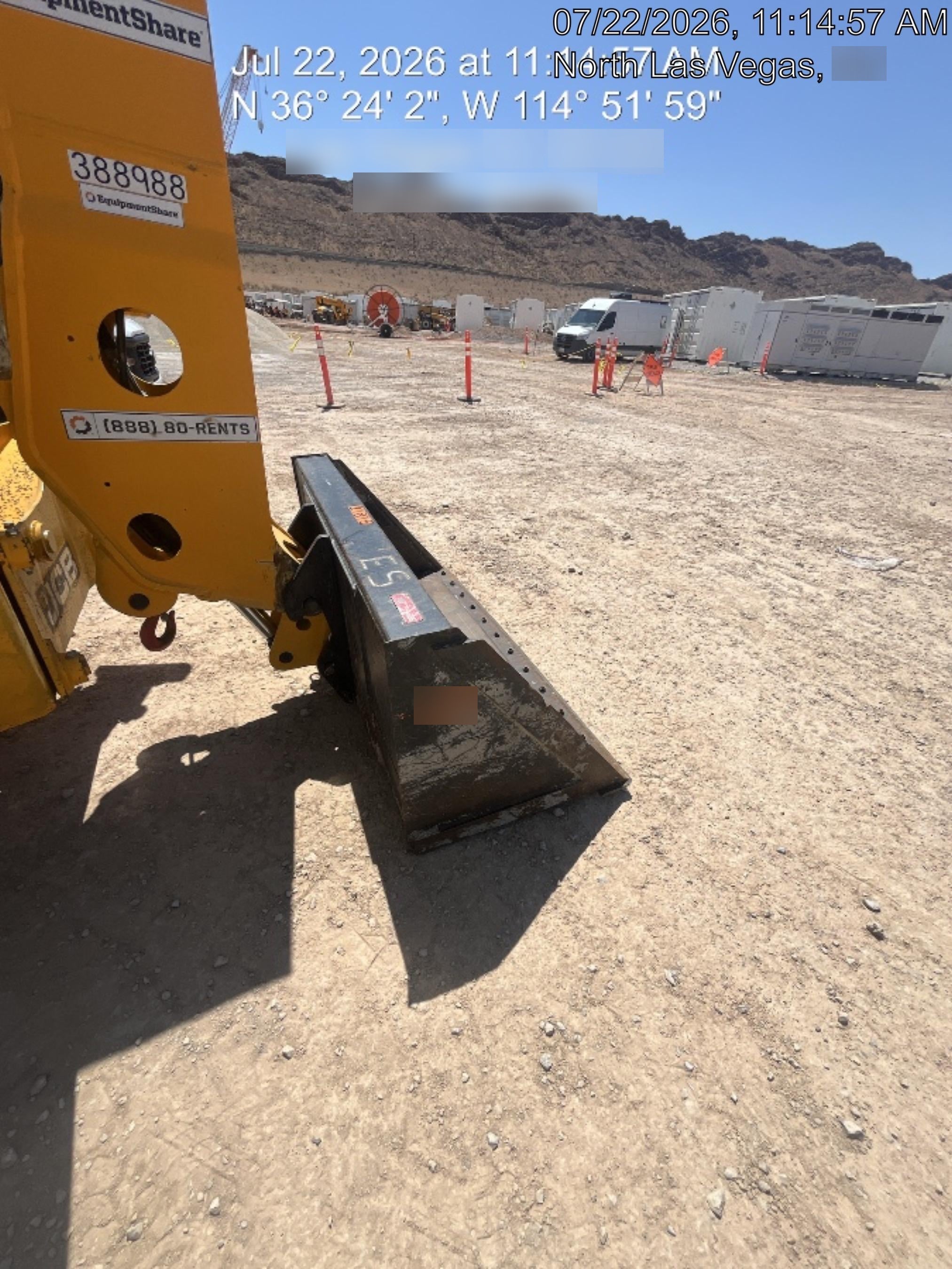 2019 ARROW MATERIAL HANDLING Telehandler Bucket Pin-On