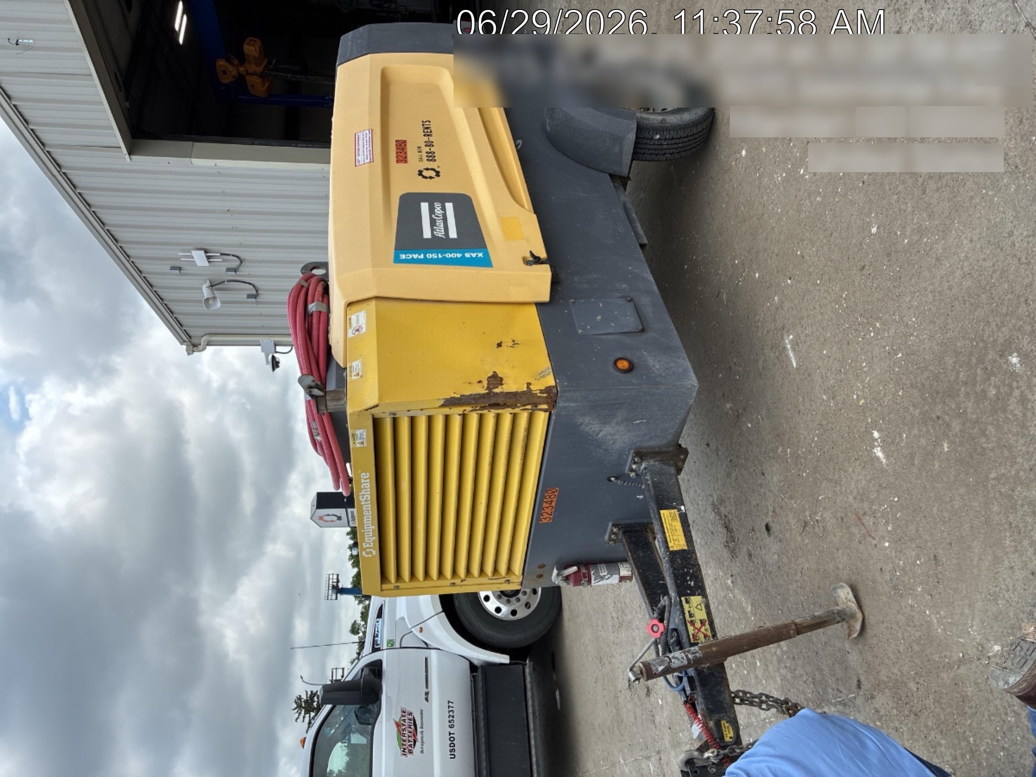2023 ATLAS COPCO XAS 400-150 PACE