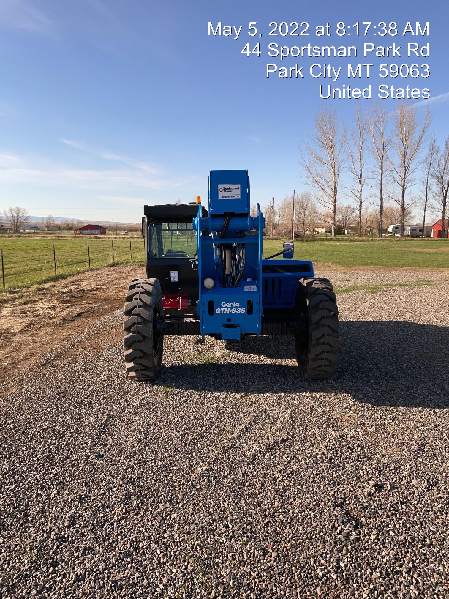2022 GENIE GTH-636