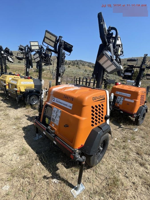 2023 Generac MLT2 Diesel, Flex Switch 120V Input, Powerzone Controller, (4) 320W LED Lights, 4kW Generator, 39.9 Gal Fuel Tank, 2" Ball, T3