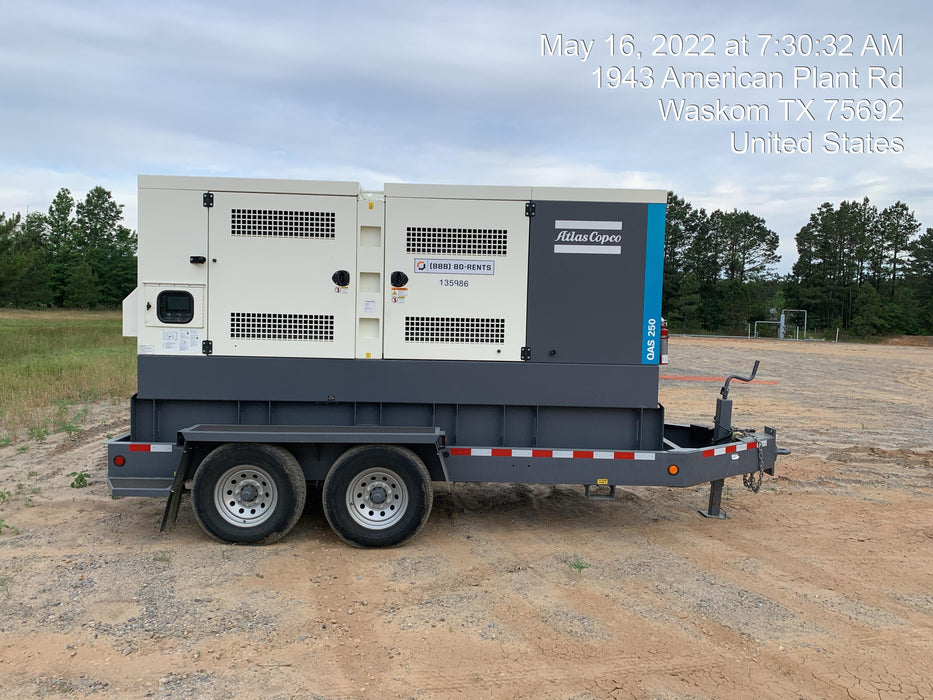 2021 ATLAS COPCO QAS250