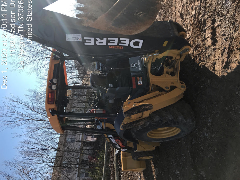 2020 John Deere 310LEP Canopy, 4WD, Standard Stick, Pilot Controls, 2 Way Hydraulics, TAG Manual QC