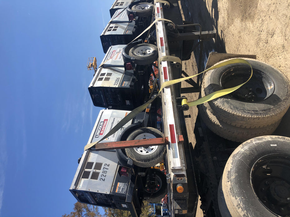 2019 Lincoln Electric Vantage 322 Welder Ready-Pak 3, Two wheel trailer, Fender and Light kit, Cable Rack