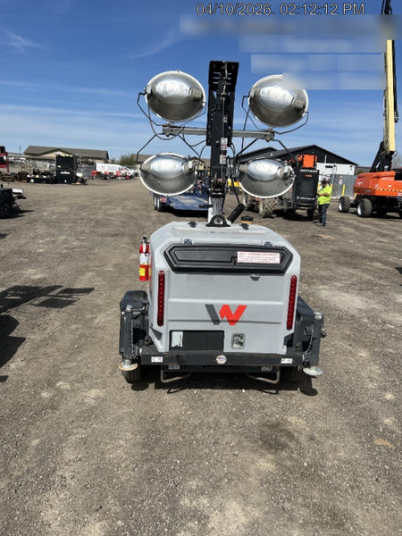 2018 Wacker Neuson LTV6L-MH Wacker Neuson LTV6L Mobile Light Tower w/Fuel Level Sensor Installed