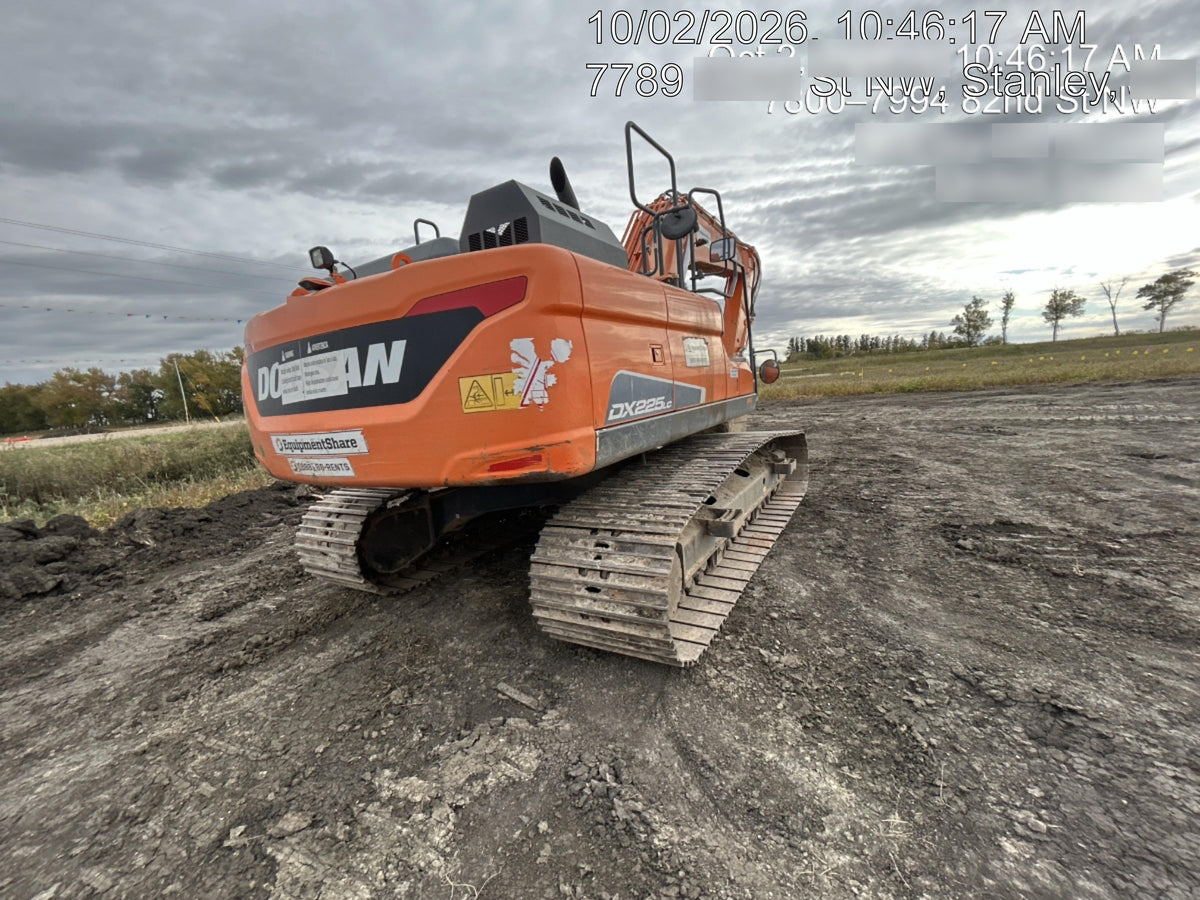 2019 DOOSAN DX225LC-5