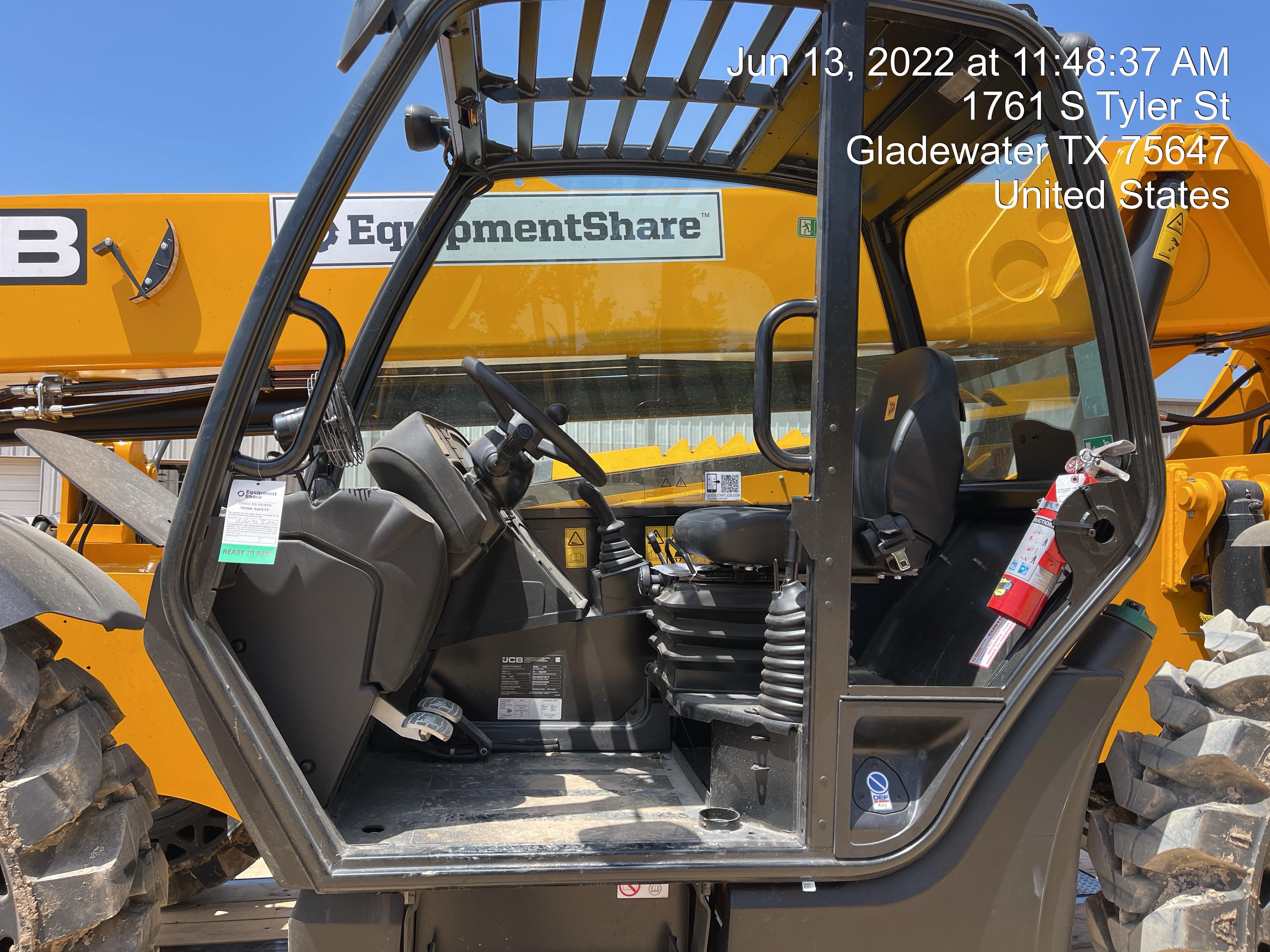 2022 JCB 509-42 74Hp Dsl, Canopy, Sld Tires, LED WL, Bcn, L Hook, EST