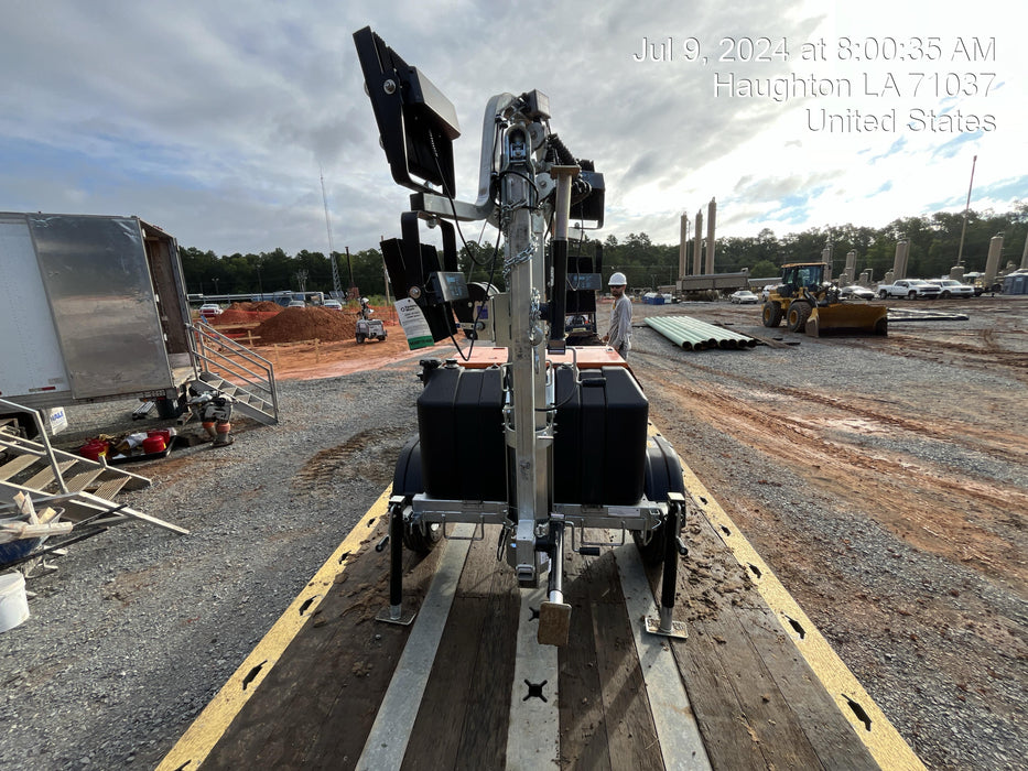 2024 Wanco WLTT-4MM4K Diesel, Deep Sea Controller, Shore Power Plug, Auto Start, (4) 350W LED Floodlights, 4kW Generator, 60 Gal Fuel Tank, 2" Ball, T3