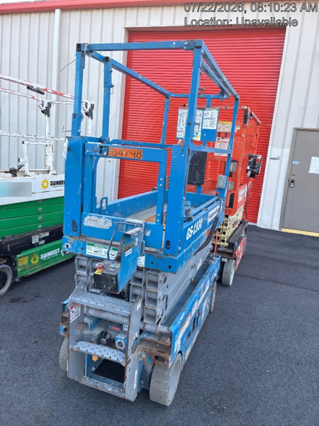 2020 Genie GS-1930 Solid Non Marking Tires, Beacon, Folding rails with half height swing gate