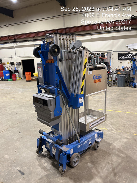 2021 GENIE AWP-30S DC