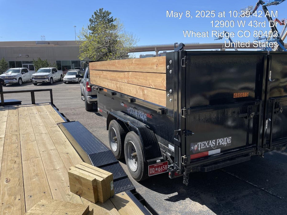 2025 TEXAS PRIDE TRAILERS DT714416KBP