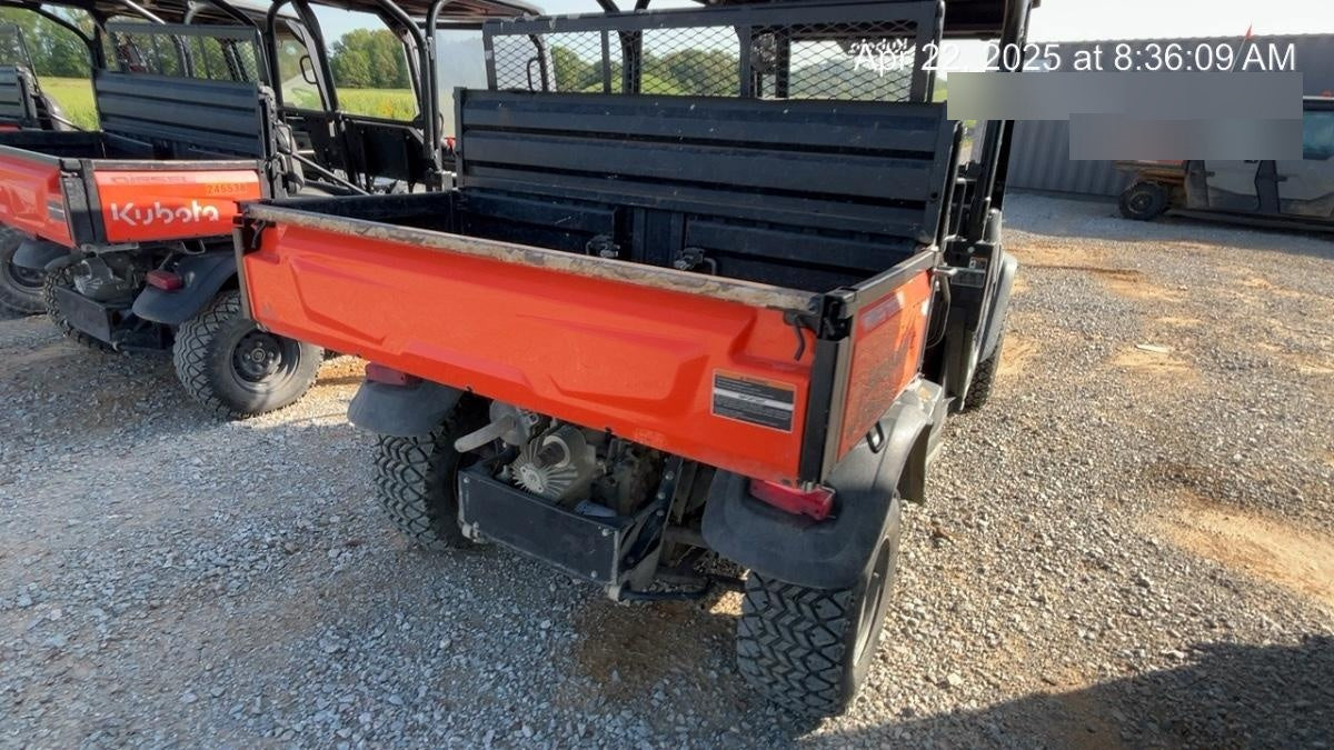 2019 Kubota RTV-X1140W-H 4wd Utility Cart, LED Strobe, Windshield Tempered Glass, Plastic Canopy, Wire Harness Kit, Backup Alarm