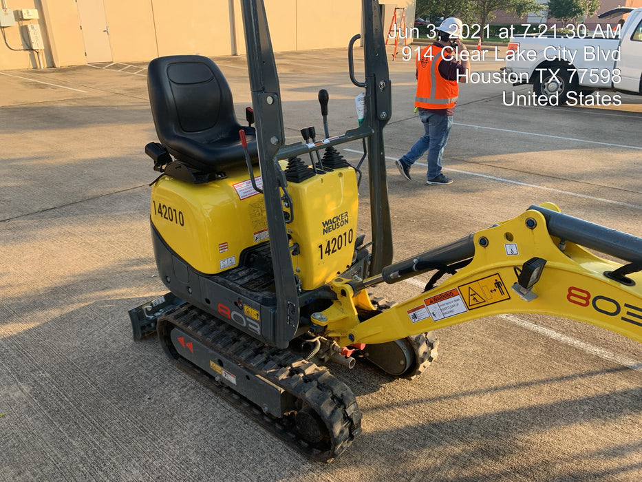 2021 WACKER NEUSON 803