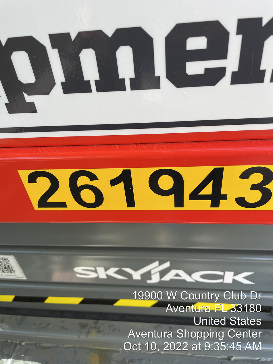 2022 SKYJACK SJ3219