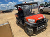 2021 Kubota RTV-X1140W-H Plastic Canopy, Windshield Acrylic Clear, LED Strobe Light, Wire Harness Kit, Back up Alarm