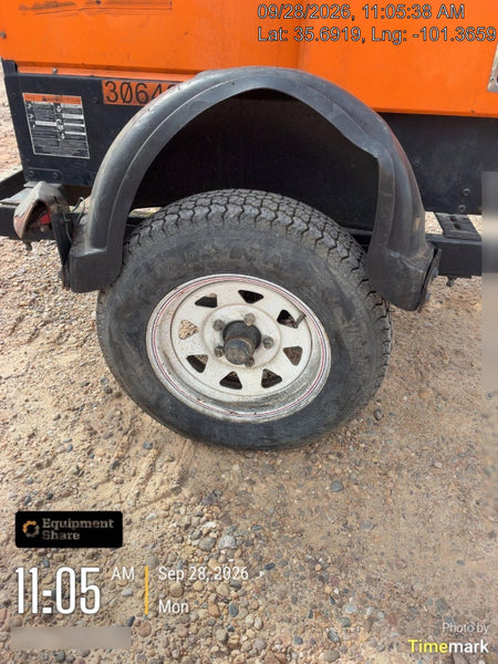 2023 Lincoln Electric LE400 Kubota V1505, Trlr, Cable Rack, Light Kit, ES Decals, T3