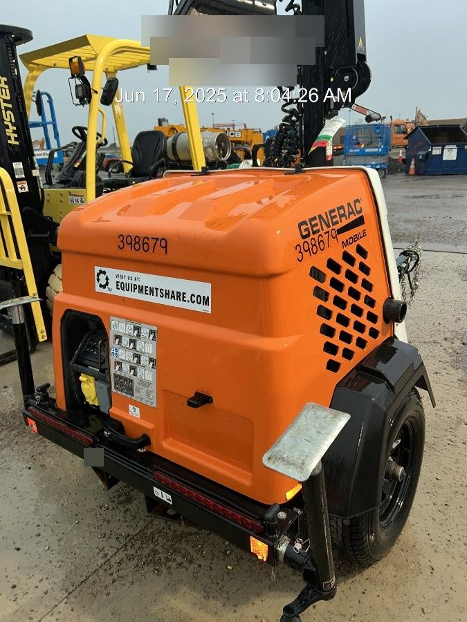 2024 Generac MLT2 Diesel, Flex Switch 120V Input, Powerzone Controller, 
(4) 320W LED Lights, 4kW Generator, 39.9 Gal Fuel Tank, 2" Ball, T3