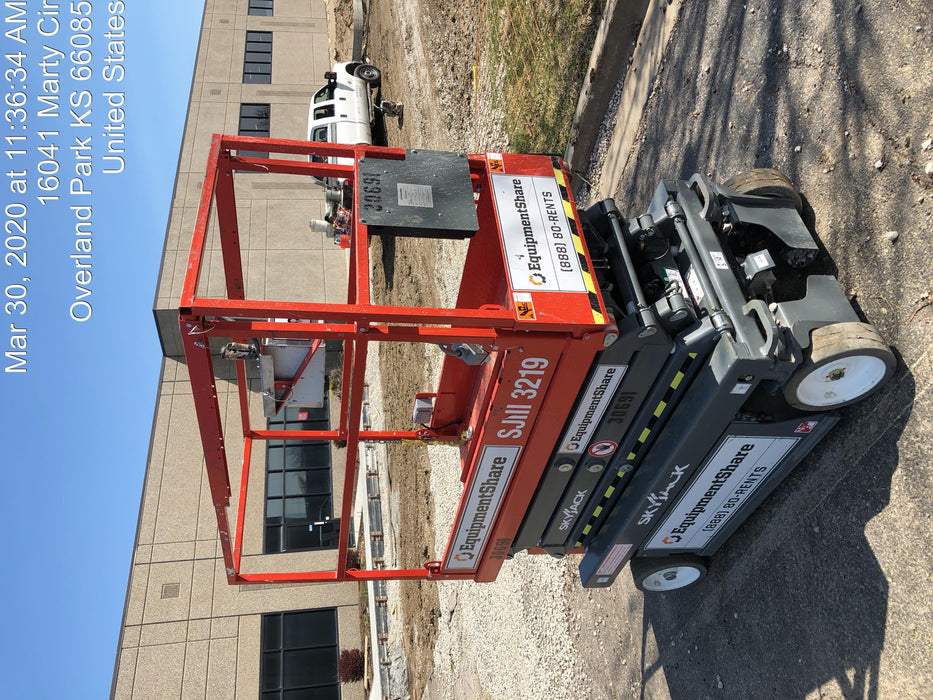 2019 Skyjack SJIII-3219 Standard w/Trojan Batteries