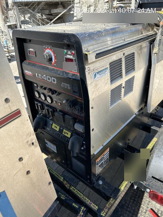 2024 Lincoln Electric LE400 Kubota V1505, Trlr, Cable Rack, Light Kit, ES Decals, T3