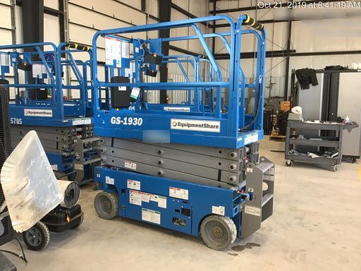 2019 Genie GS-1930 Fixed rails with chain Entry