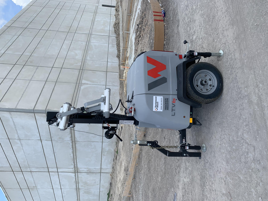 2019 Wacker Neuson LTV6K-LED LTV6K Light Tower, LED 300W, Telematics EQ SH Kubota