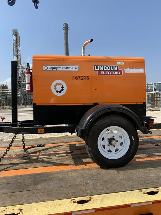 2021 Lincoln Electric Vantage 322 Vantage 322 Ready Pak 3 w/ Decals, ORANGE (includes trailer, cable rack, fender light kit) NO Telematics