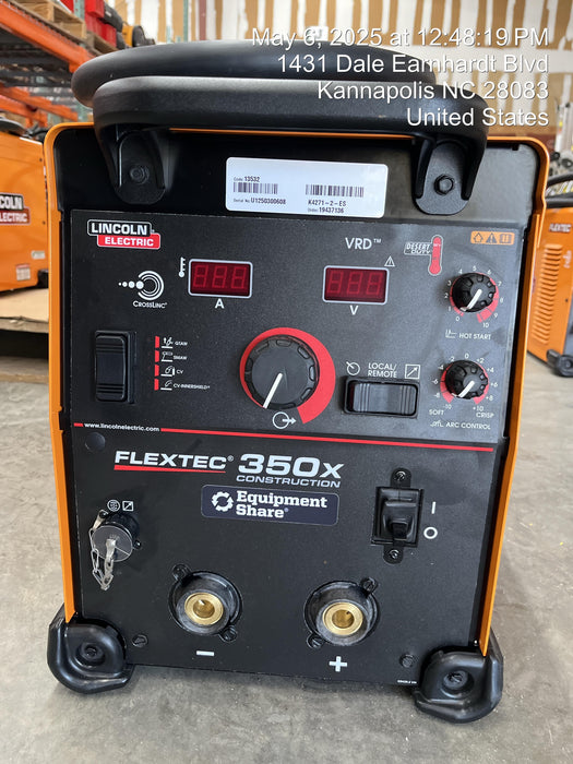 2025 LINCOLN ELECTRIC FLEXTEC 350X