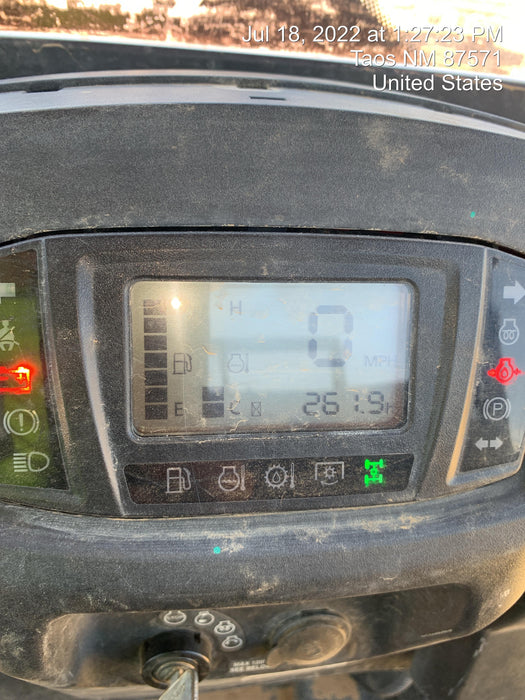 2022 Kubota RTV-X1140W-H Plastic Canopy, Windshield Acrylic Clear, LED Strobe Light, Wire Harness Kit, Back up Alarm