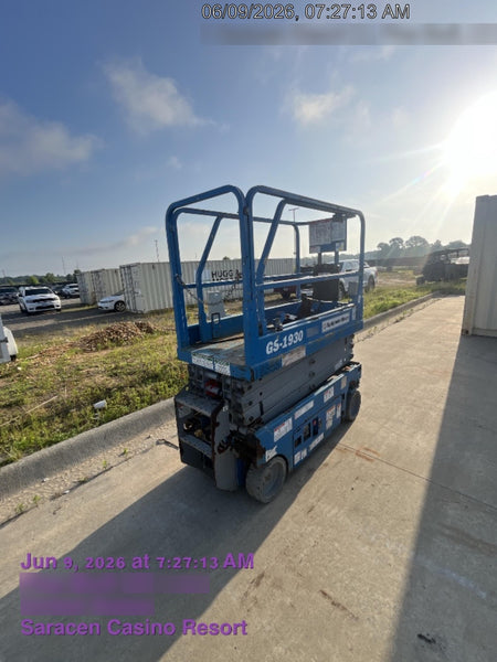 2018 Genie GS-1930 Genie GS-1930 Scissor Lift w/Standard Options